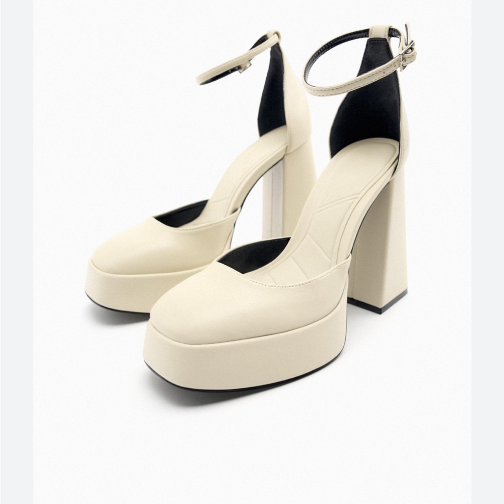 Zara Chunky Platform Heels